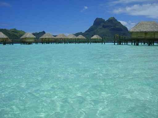 Lagon Bora-bora Wall Decal