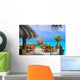 Cafe Beach Wall Decal