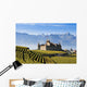 Switzerland, Vineyards and castle Wall Mural