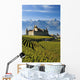 Switzerland, Vineyards and castle Wall Mural