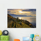 Switzerland, Lavaux Unesco World Heritage region, Vineyards Wall Mural