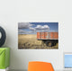 Weather-Beaten Farm Truck In Field Wall Mural