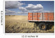 Weather-Beaten Farm Truck In Field Wall Mural