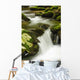 Water cascading Wall Mural