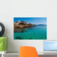 Transparent Water and Beach Wall Decal