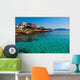 Transparent Water and Beach Wall Decal