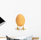 Egg with bird legs;British columbia canada Wall Mural