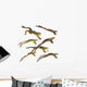 Leaping frogs;British columbia canada Wall Mural