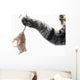 Mouse dangling Wall Decal