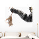 Mouse dangling Wall Decal
