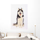 Portrait Siberian Husky British Wall Decal