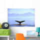 Humpback Whale's Tail Lifting Wall Decal