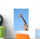 A giraffe against a blue sky;Africa Wall Mural