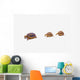 Two Young Red-legged Turtles Wall Decal