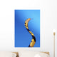 Forest cobra against a blue background;British columbia canada Wall Mural