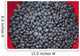 A bowl of blueberries;Alaska united states of america Wall Mural