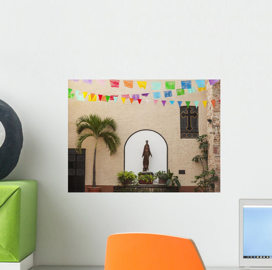 Sculpture San Francisco Assisi Wall Decal