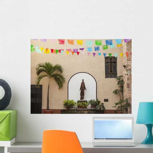 Sculpture San Francisco Assisi Wall Decal