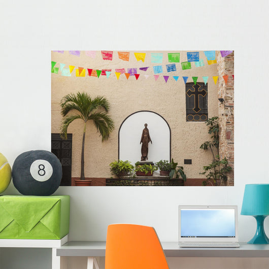 Sculpture San Francisco Assisi Wall Decal