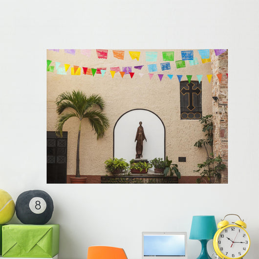 Sculpture San Francisco Assisi Wall Decal