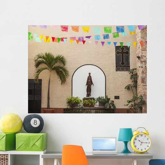 Sculpture San Francisco Assisi Wall Decal