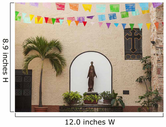 Sculpture San Francisco Assisi Wall Decal