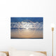 The setting sun creates a sundog;Puerta vallarta mexico Wall Mural