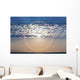 The setting sun creates a sundog;Puerta vallarta mexico Wall Mural
