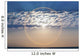 The setting sun creates a sundog;Puerta vallarta mexico Wall Mural