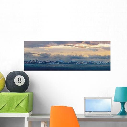View of the alps;Jura switzerland Wall Mural