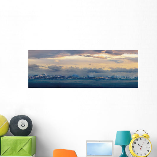 View of the alps;Jura switzerland Wall Mural