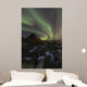 Northern Lights Over Kirkjufell Wall Mural