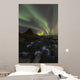 Northern Lights Over Kirkjufell Wall Mural