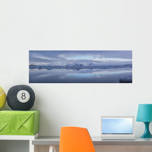The Glacial Lagoon Of Jokulsarlon Along The South Coast Of Iceland Wall Mural