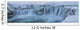 Godafoss With Large Pieces Of Ice Forming In The Cold Weather Wall Mural