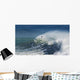 A Person Surfing In The Waves Along The Coast Of Cape Trafalgar Wall Mural