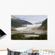 View Of Mendenhall Glacier And Lake And Trail Leading To Overlook Wall Mural