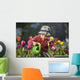 Toddler Girl Watering Tulips, Anchorage, Alaska, Usa Wall Mural