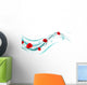 poppy floral Wall Decal