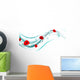 poppy floral Wall Decal