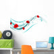 poppy floral Wall Decal