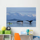 Group Humpback Whales Lift Wall Decal