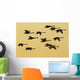 Trumpeter Swans Take to Wall Decal
