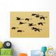 Trumpeter Swans Take to Wall Decal