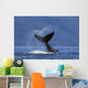 On A Sunny Morning A Humpback Whale Lays Wall Mural