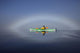 A Sea Kayaker Paddles Wall Mural