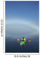 A Sea Kayaker Paddles Wall Mural