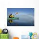 A Sea Kayaker Paddles Wall Mural
