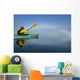 A Sea Kayaker Paddles Wall Mural