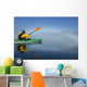 A Sea Kayaker Paddles Wall Mural